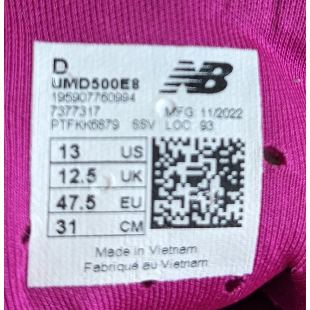 New Balance‎ 13D MD500V8 Track And Field Spikes With Hardware NWT No Box